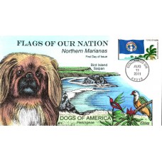#4313 FOON: Northern Marianas Flag Collins FDC