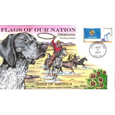 #4315 FOON: Oklahoma State Flag Collins FDC