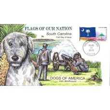 #4320 FOON: South Carolina State Flag Collins FDC