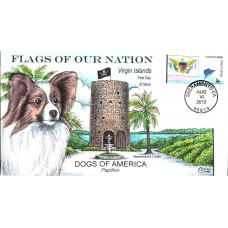 #4326 FOON: Virgin Islands Flag Collins FDC