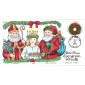 #4814 Christmas Wreath Collins FDC