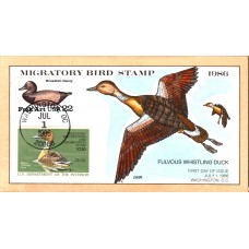 #RW53 Fulvous Whistling Duck Collins FDC