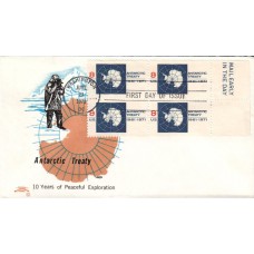 #1431 Antarctic Treaty Colonial FDC