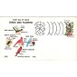 #1984 New York Birds - Flowers Colonial FDC