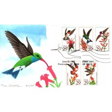 #2642-46 Hummingbirds Colorano HP23 FDC