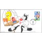 #3204 Sylvester and Tweety Colorano HP64 FDC