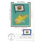 #1667 West Virginia State Flag Colorano Maxi FDC