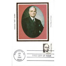 #1862 Harry S. Truman Colorano Maxi FDC