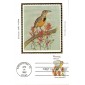 #2002 Wyoming Birds - Flowers Colorano Maxi FDC