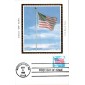 #2278 Flag and Clouds Colorano Maxi FDC