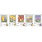 #2760-64 Spring Garden Flowers Colorano Maxi FDC Set
