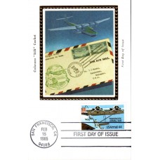 #C115 Transpacific Airmail Colorano Maxi FDC