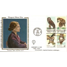 #1760-63 American Owls NOW Colorano FDC