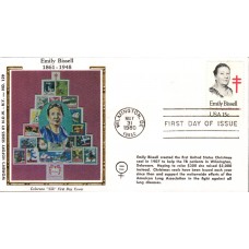 #1823 Emily Bissell NOW Colorano FDC