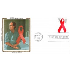 #2806a AIDS Awareness Colorano FDC