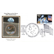 #2842 First Moon Landing Colorano FDC