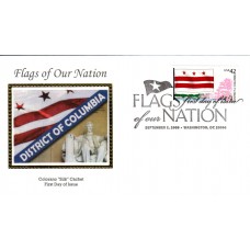 #4283 FOON: DC Flag PNC Colorano FDC