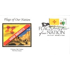 #4309 FOON: New Mexico Flag Colorano FDC