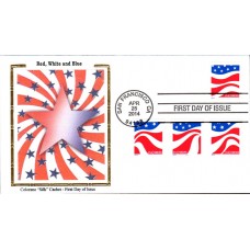 #4894-97 Red White and Blue - Flag PNC Colorano FDC