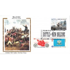 #4952 Battle of New Orleans Combo Colorano FDC