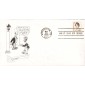 #1822 Dolley Madison Comic FDC