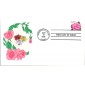 #3052 Coral Pink Rose CompuChet FDC