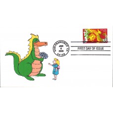 #3370 Year of the Dragon Compuchet FDC