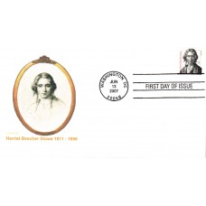 #3430 Harriet Beecher Stowe Compuchet FDC