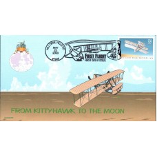 #3783 Wright Brothers First Flight CompuChet FDC 