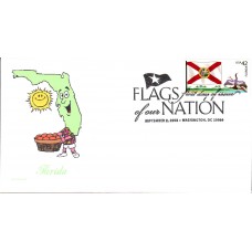 #4284 FOON: Florida Flag CompuChet FDC