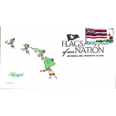 #4287 FOON: Hawaii Flag CompuChet FDC
