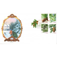 #4478-81 Holiday Evergreens CompuChet FDC