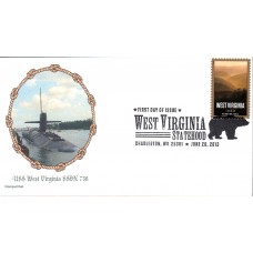 #4790 West Virginia Statehood CompuChet FDC