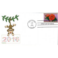#5057 Year of the Monkey Compuchet FDC