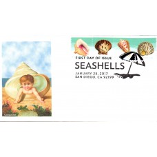 #5163-66 Seashells CompuChet FDC