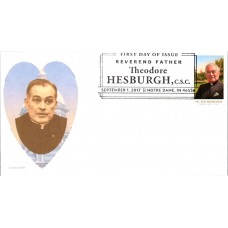 #5241 Father Theodore Hesburgh CompuChet FDC