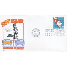 #3187h Dr. Seuss' Cat in the Hat Covercraft FDC