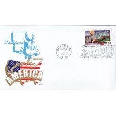 #3578 Greetings From Louisiana Covercraft FDC