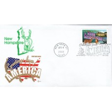 #3589 Greetings From New Hampshire Covercraft FDC
