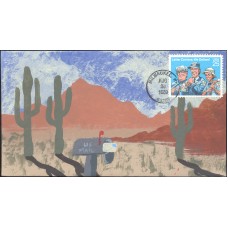 #2420 Letter Carriers Cover Scape FDC