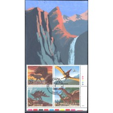 #2422-25 Dinosaurs Cover Scape FDC