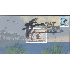 #RW57 Black Bellied Whistling Duck Cover Scape FDC