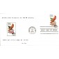 #1966 Indiana Birds - Flowers Coy FDC