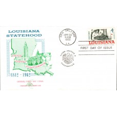 #1197 Louisiana Statehood CCSC FDC