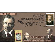 #4222 Charles W. Chesnutt Cruz FDC