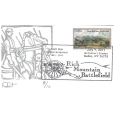 Rich Mountain Battlefield - Civil War Curtis Cover