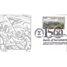 Battle of Sacramento - Civil War Curtis Cover