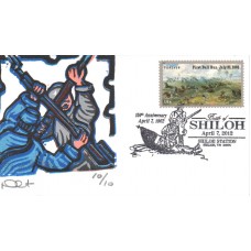 Battle of Shiloh - Civil War Curtis Cover