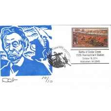 Battle of Cedar Creek - Civil War Curtis Cover