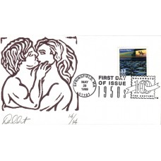 #3187i Drive-in Movies Curtis FDC